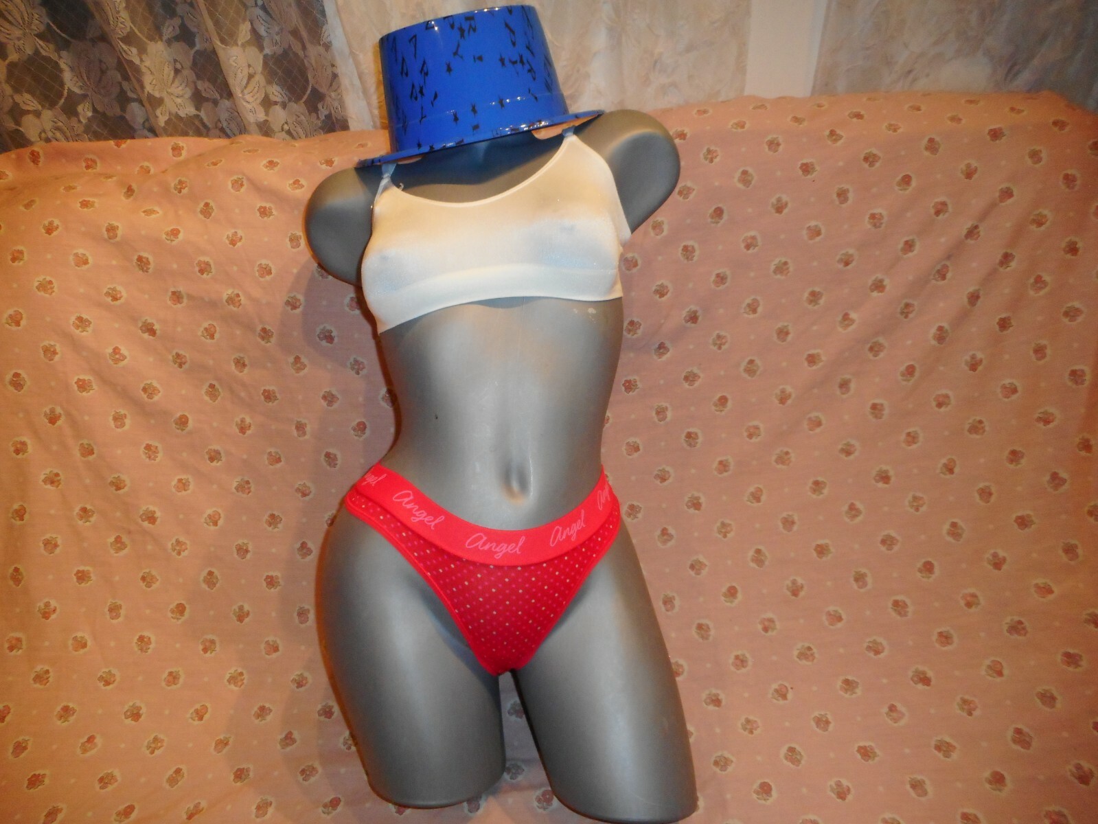 Victoria’s Secret Red Multi Color Thong/String Panty Sizes XP & Medium