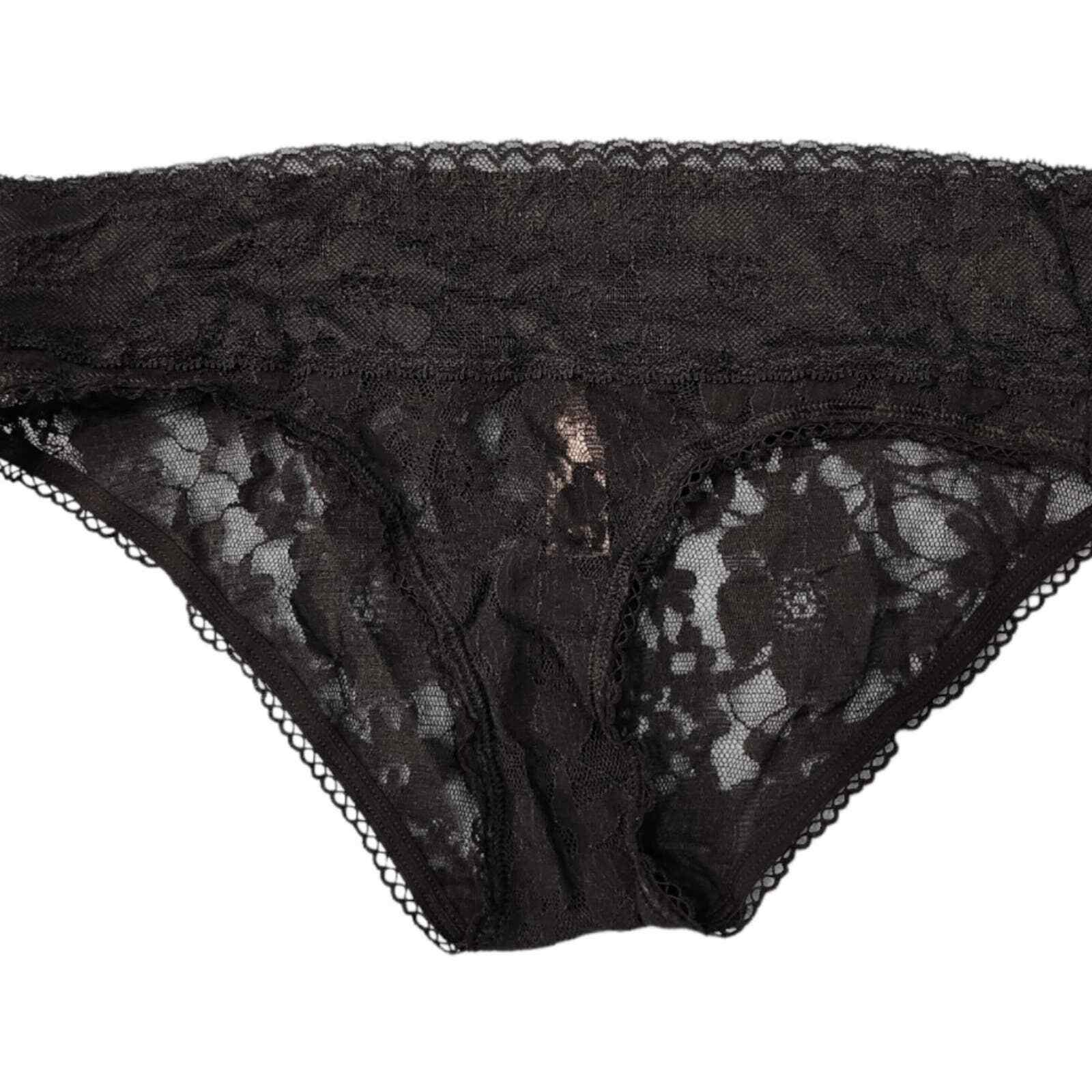 Victoria’s Secret Hip Hugger panties floral black Size Small 2018 Collection