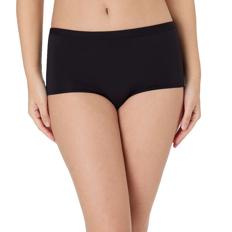NWT Maidenform Modern Full Coverage Boyshort DMMLBS sz m 6 black new