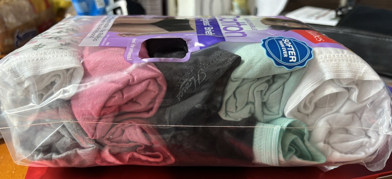 Hanes Women Size 10 3XL Breathable Cotton Brief Underwear 10 Pack Assorted NEW