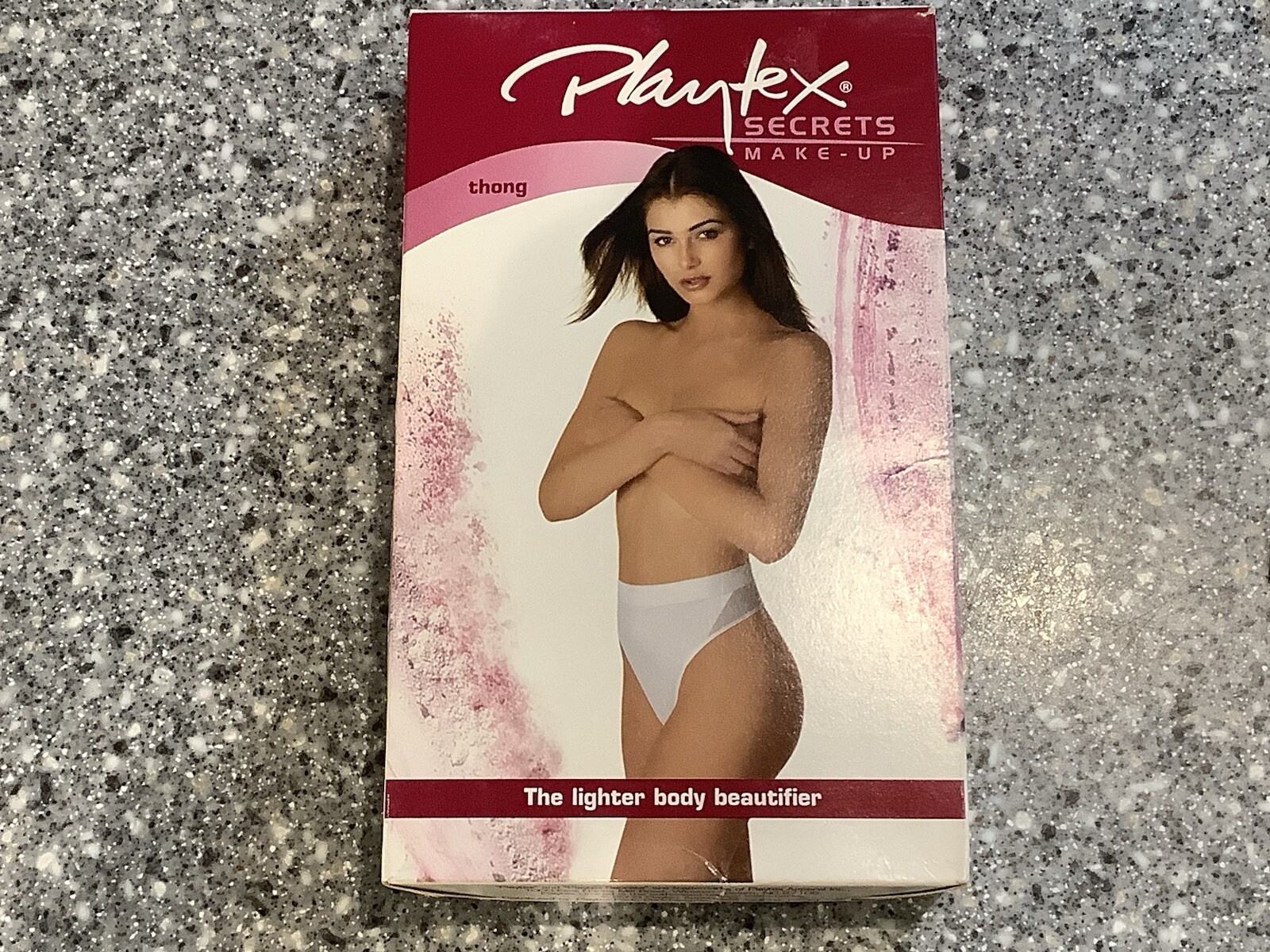 PLAYTEX SECRETS THONG BEIGE XL (14~16} STYLE 4088