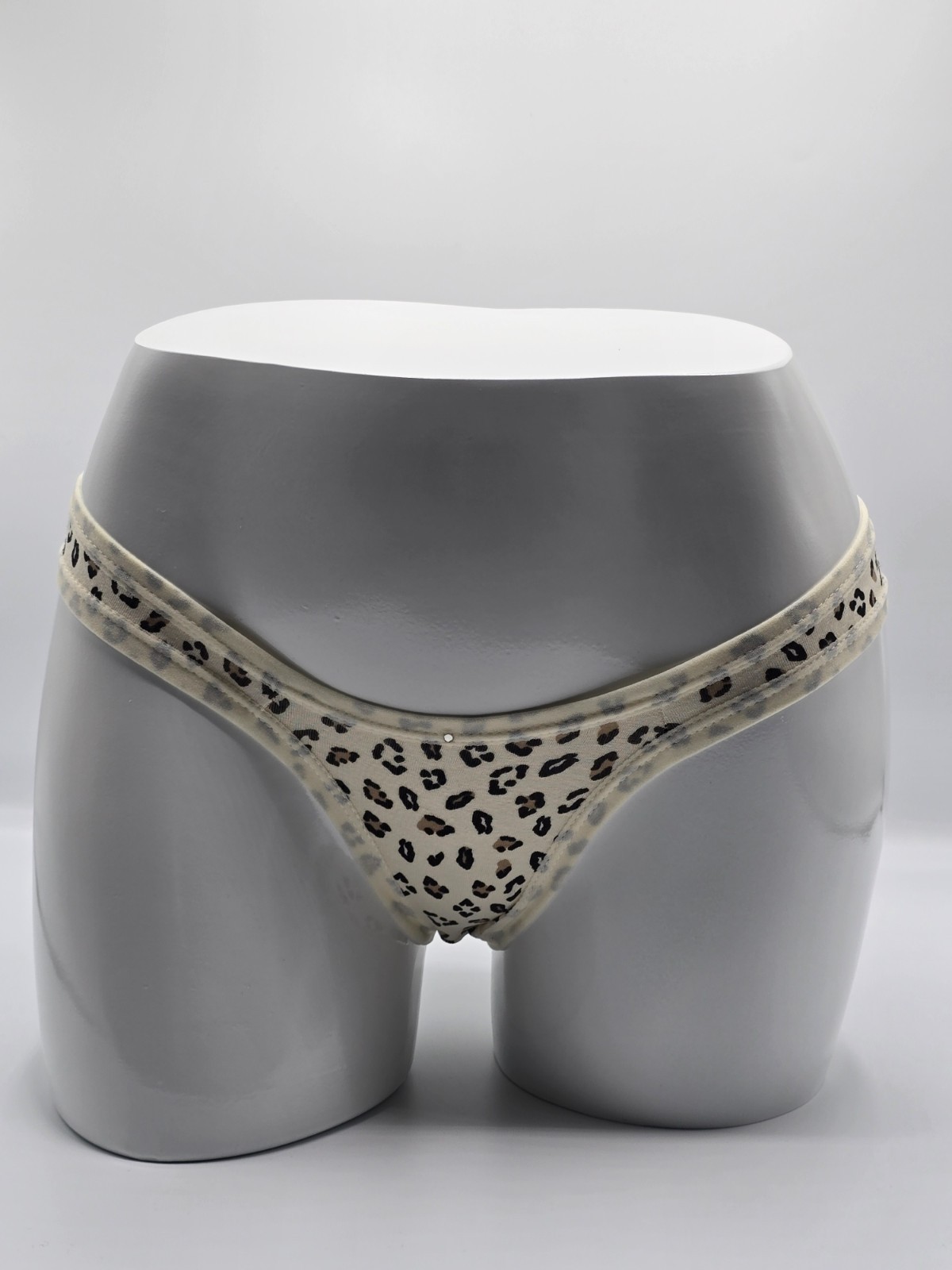 Animal Print 100% Cotton Brazilian Panty-Trim – Extra Large