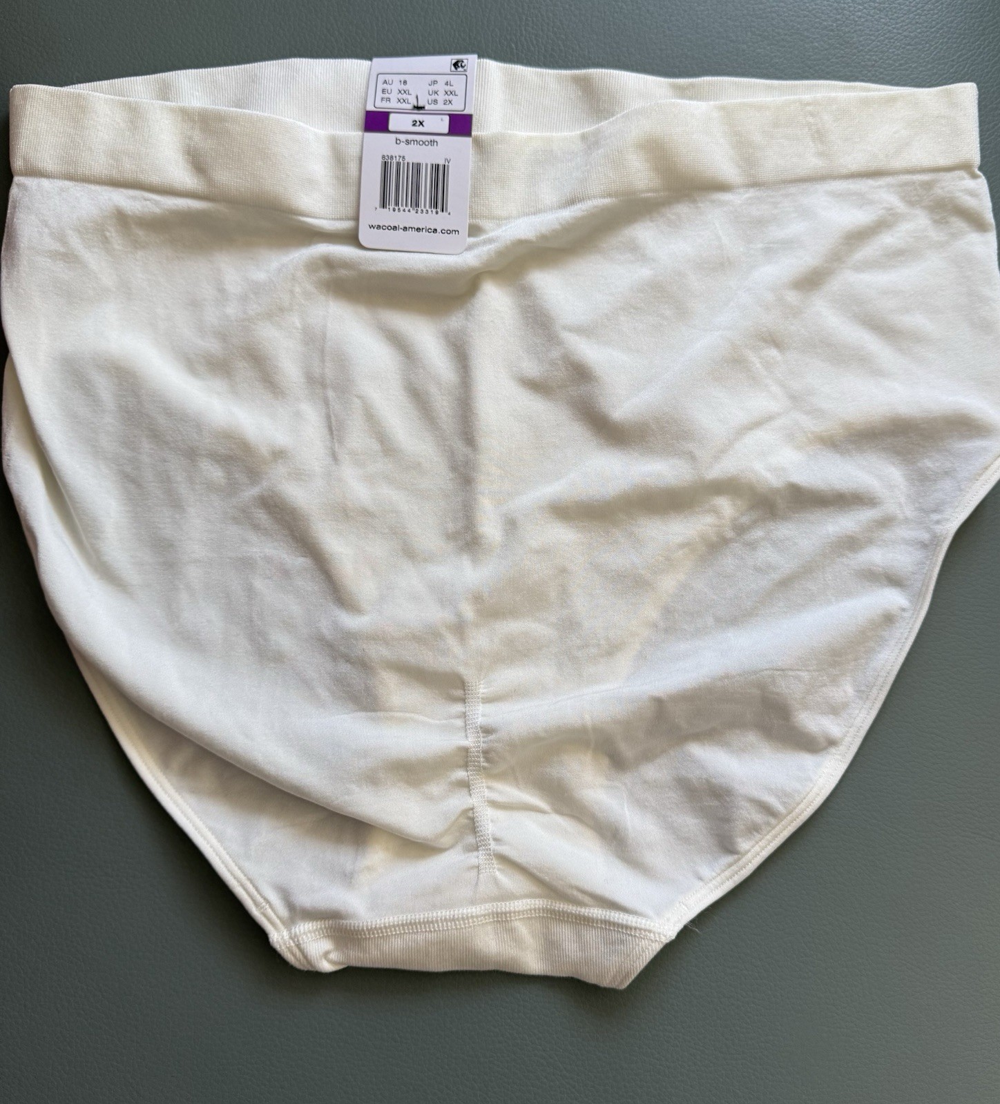 Wacoal Women’s B-Smooth Brief Seamless Underwear 838175 Size 2XL