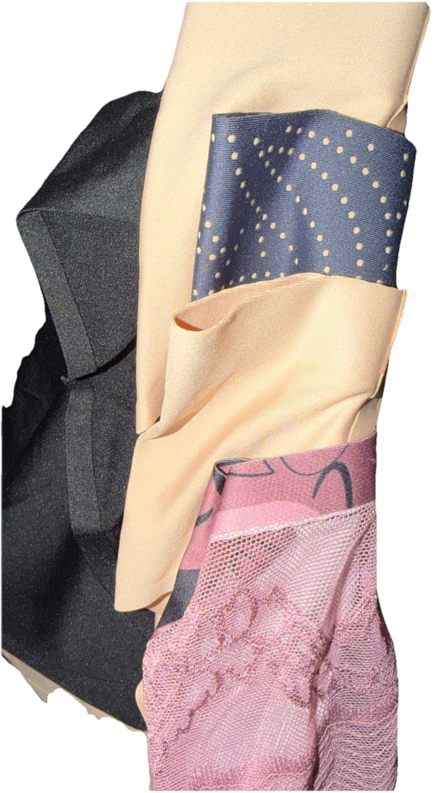 YUMMIE Size:XL Set of 5 BONDED HIPSTERS -90%Nylon-10% Spandex Multicolor NNT