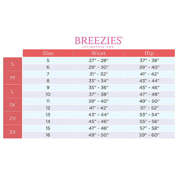 Classic Breezies Set of 3 Nylon Lycra Full Cut Panties UltimAir CHAMPAGNE Size 7
