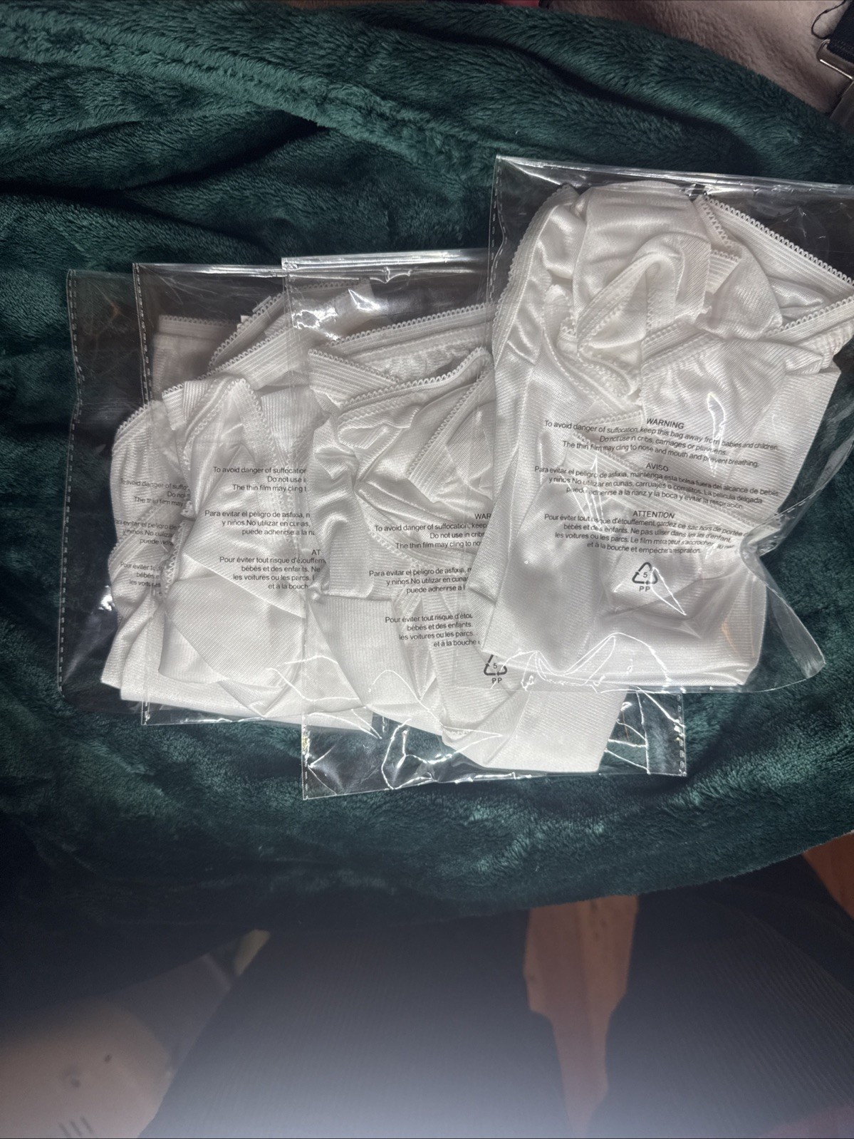 4X Carole Vintage Panties Sissy 100% Acetate White Brief NOS New NWT Size 7