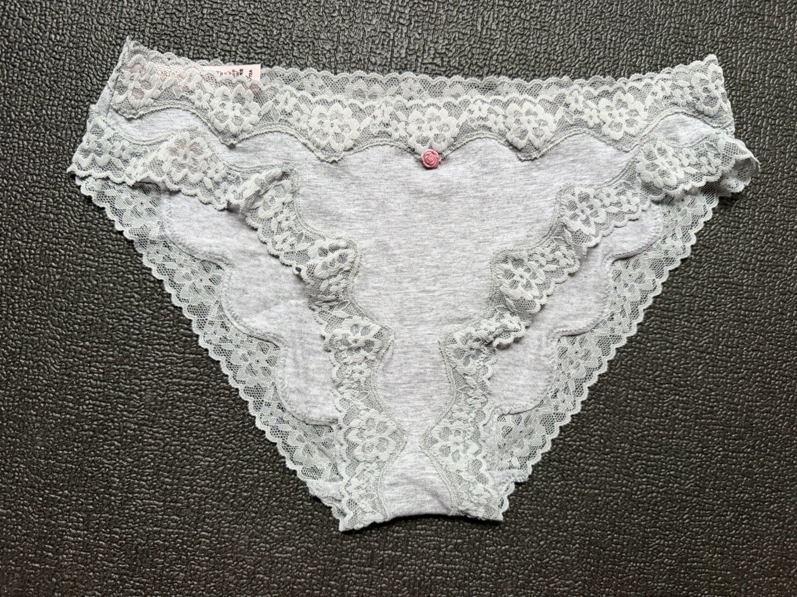 5 Pack Victoria’s Secret sz M Cotton Lace-Waist Bikini Panty Set Bundle Lot