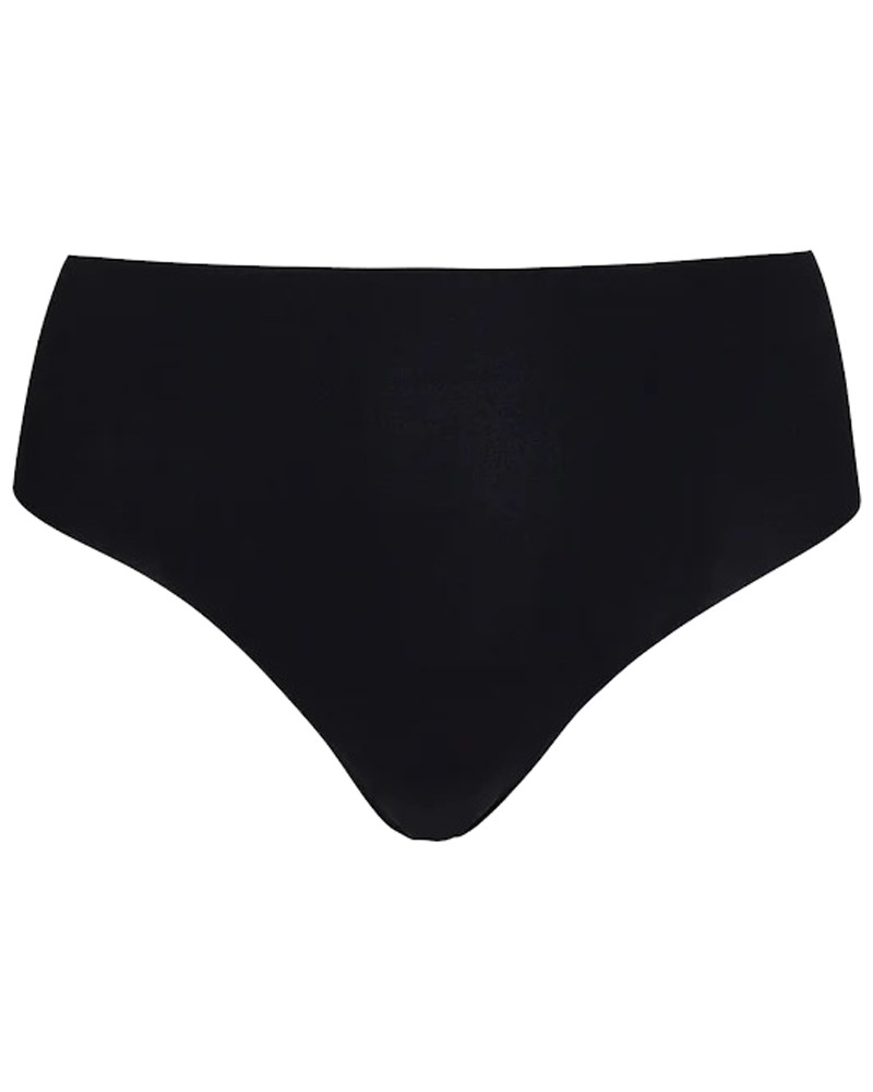 Commando Classic Black Mid-Rise Thong Extra Small/Small – CT03 – Made In USA