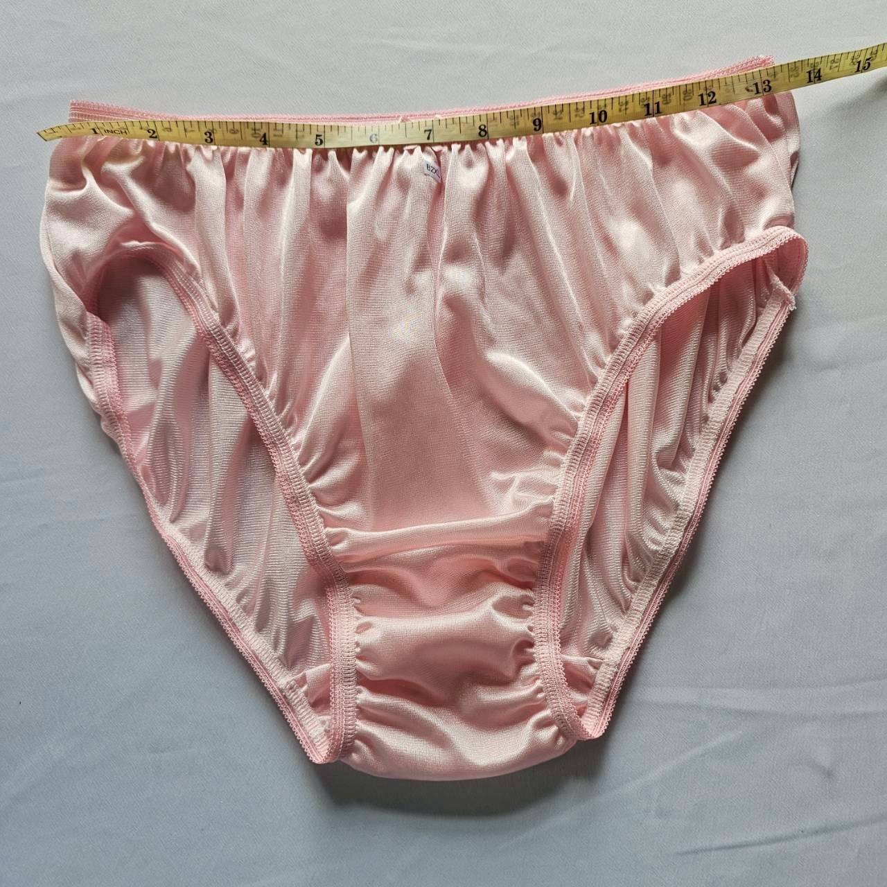 6 Plus Bikini Underwear Nylon Woman Panties Soft Smooth Briefs Mid-Waist/Mix/2XL