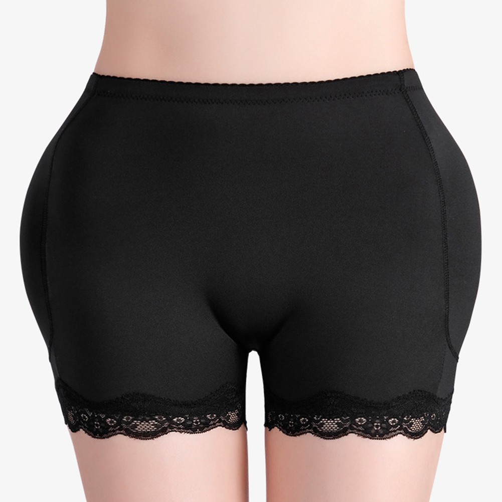 Shaping Pants for Women with Padded Butt Lifter Lace Design Push Up Panties