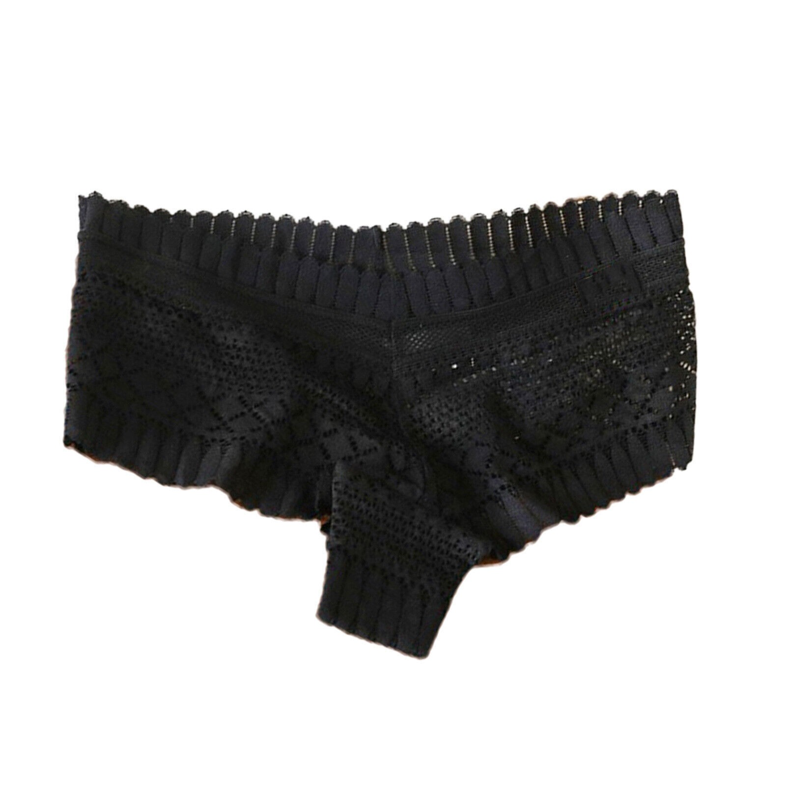 1/6 Pack Lot Women Sexy High Waist Brief Panties Underwear French Lace Lingeries