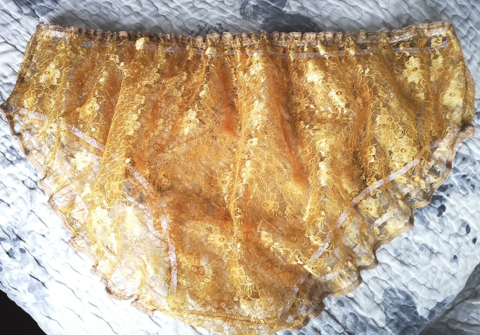 🌸MADE TO ORDER* ” See Through” full Lace SISSY Knickers*Any colour.Any size..🌸