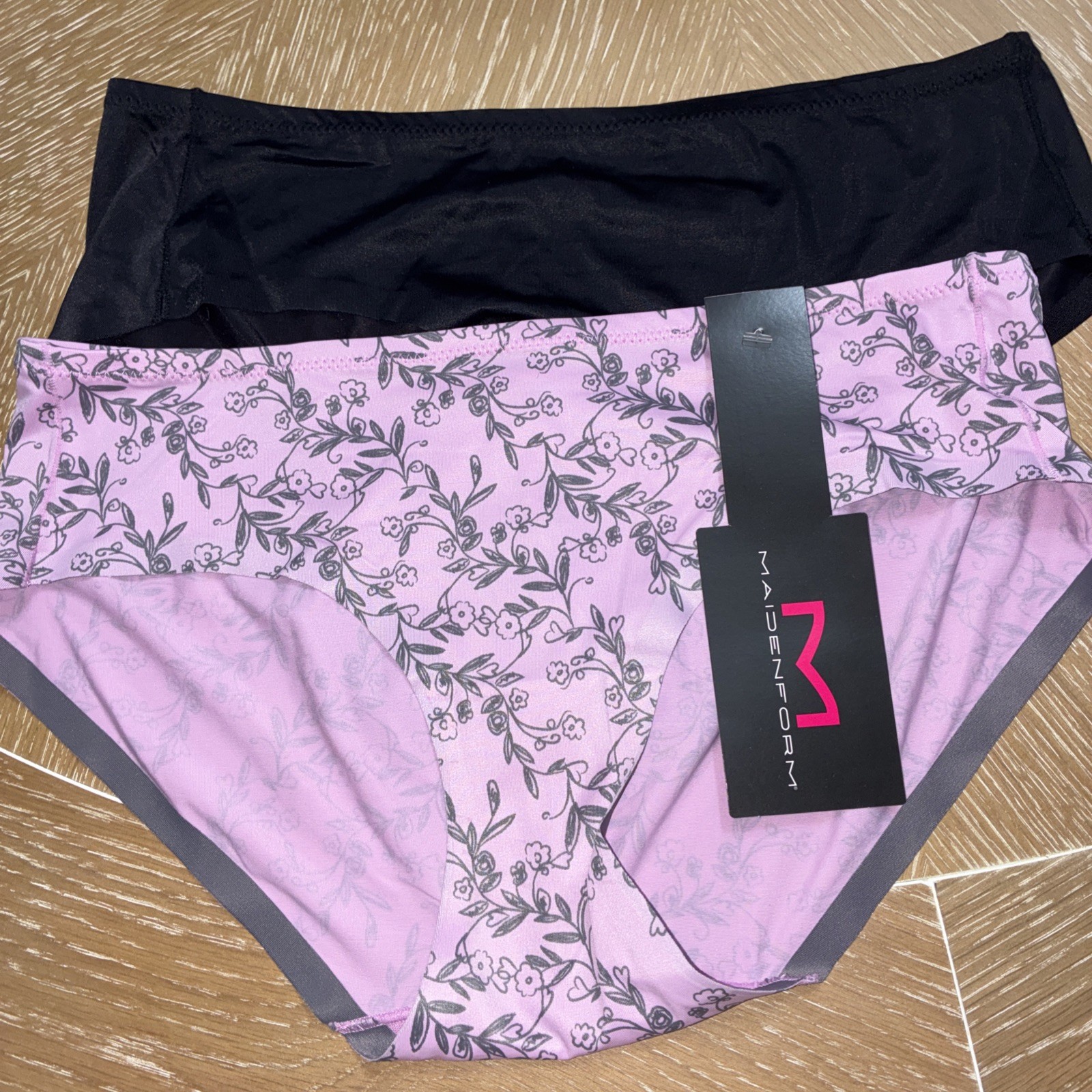 Maidenform Hipster 2 Pack Seamless Stretch Women’s Sexy Underwear Size 7 Large
