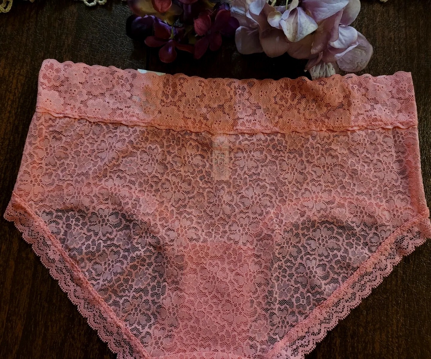 S/5 SO SeXy LuXe Lace Hipster Panty – Style SO68001 Strawpink NWT
