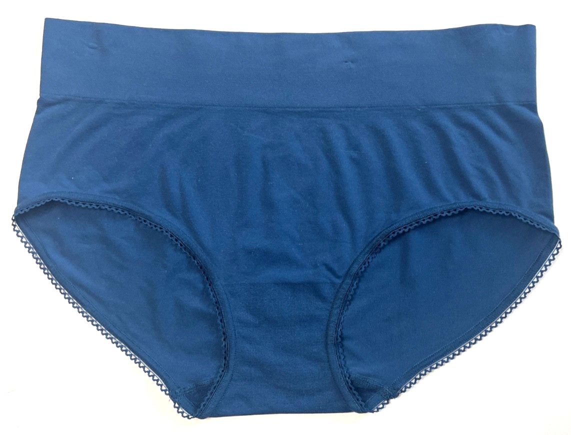 Wacoal XL (Size 8) Feeling Flexible Brief Panty NWOT 875332 Blue