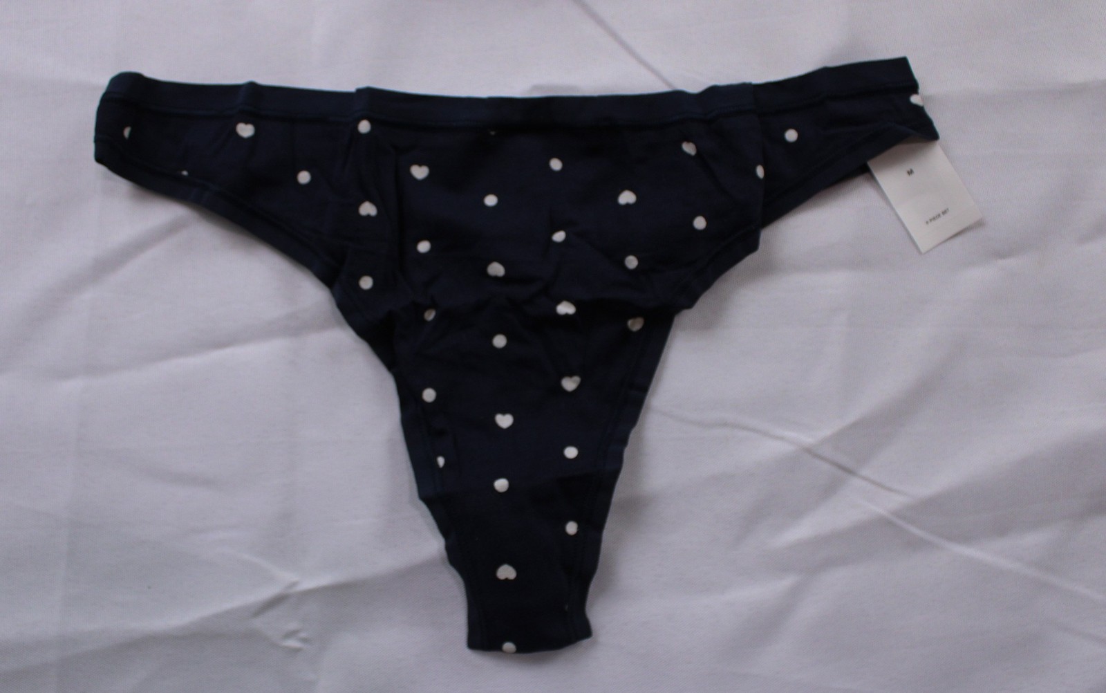 Old Navy Women’s 6-Pack Low-Rise Everyday Cotton Thong DH3 Multicolor Medium NWT