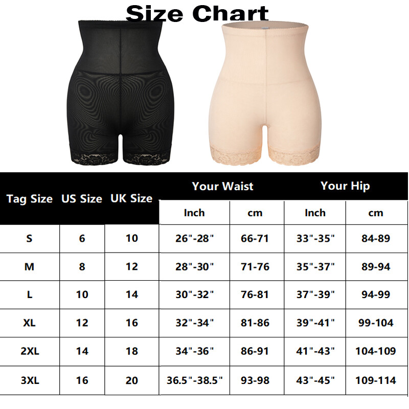 Women Butt Lift and Hip Enhancer Booty Padded Underwear Pants Shapewear FAKE ASS