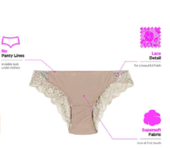 MAIDENFORM COMFORT DEVOTION LACE BACK TANYA SIZE 6 SET OF 2 NEW/TAGS STYLE 40159