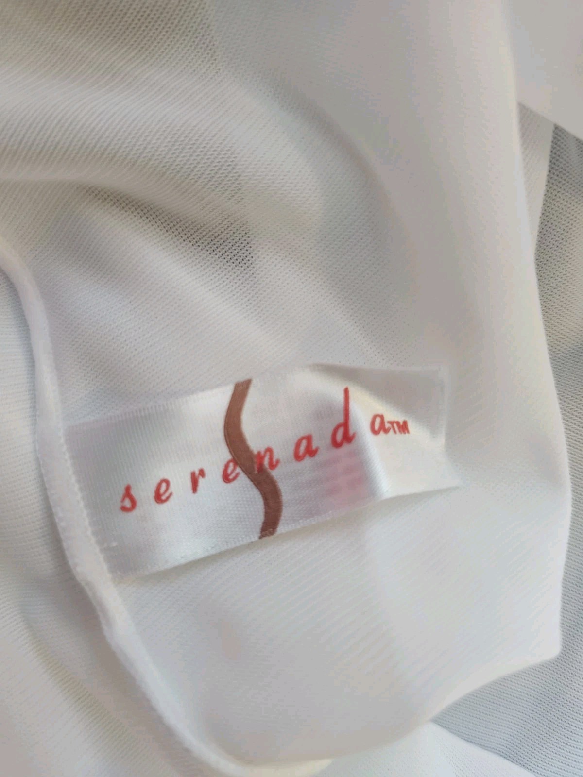 Vintage Serenada Underwear 100% Nylon Granny Panties Panty White Size 12