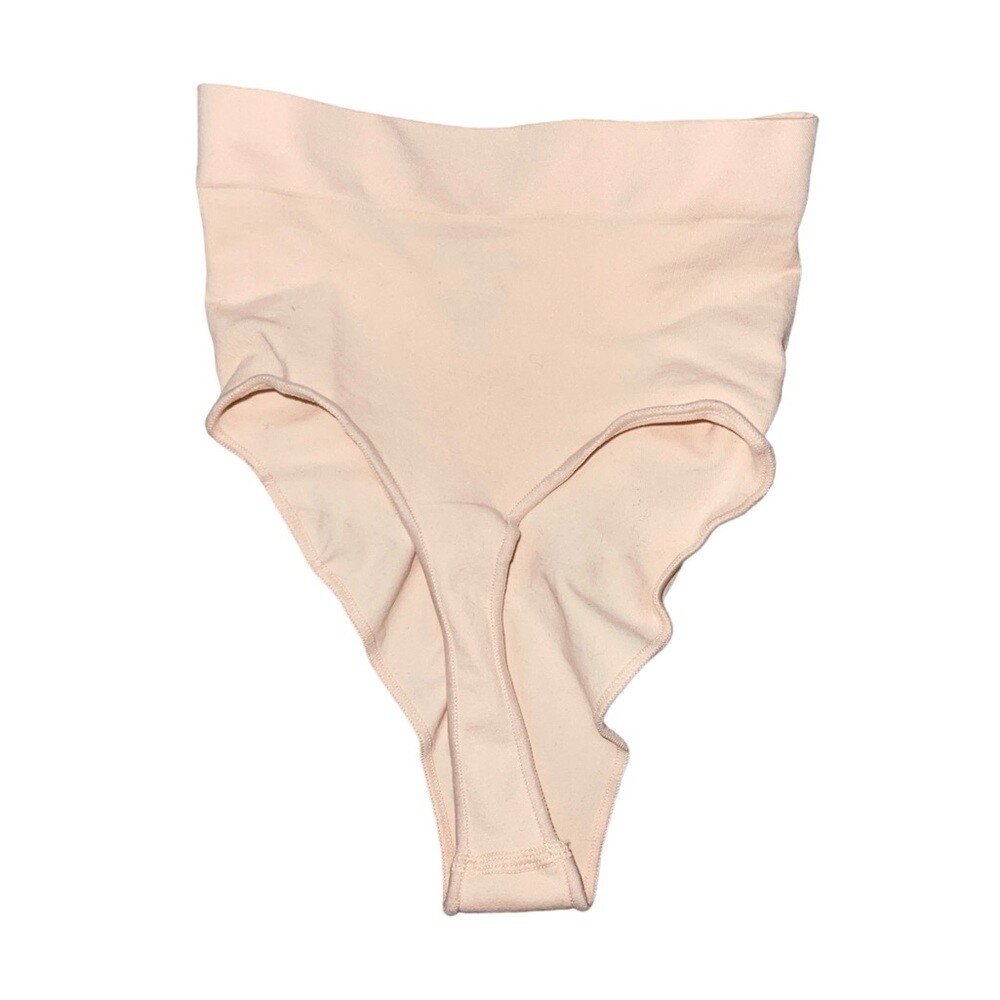 Skims BNWOT fits everybody high waisted thong in clay women’s size XXS/XS