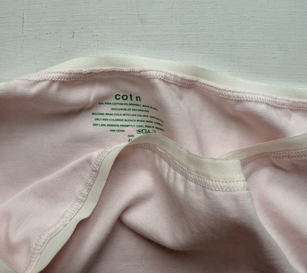 COTN COLLECTION Women’s Underwear Panties TAILORED HI-CUT Pima Cotton