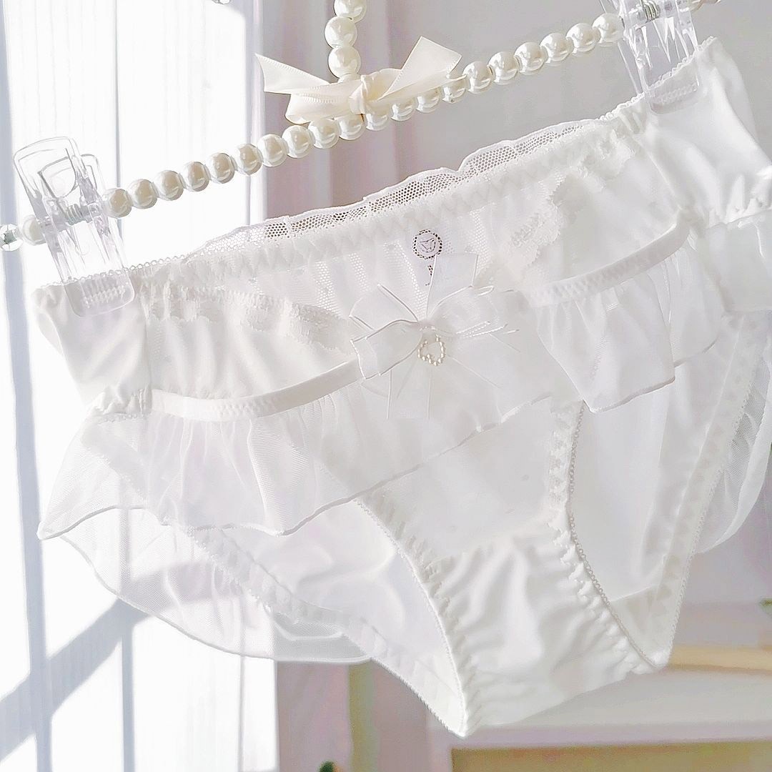 Princess Sweet Lady Girls Mesh Panties Brief Underwear Japanese School Underpant