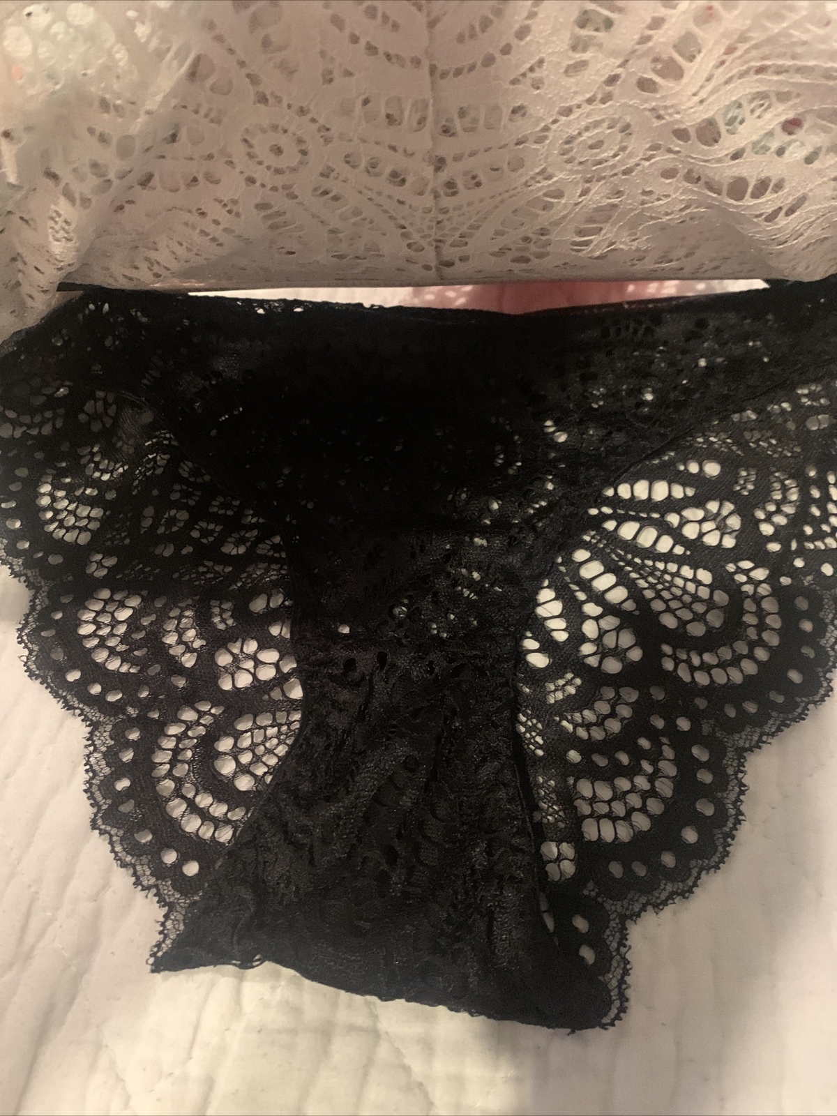 Nanette Lepore 5 Pack Thong Lace Bikini Panties Set Size XL Underwear
