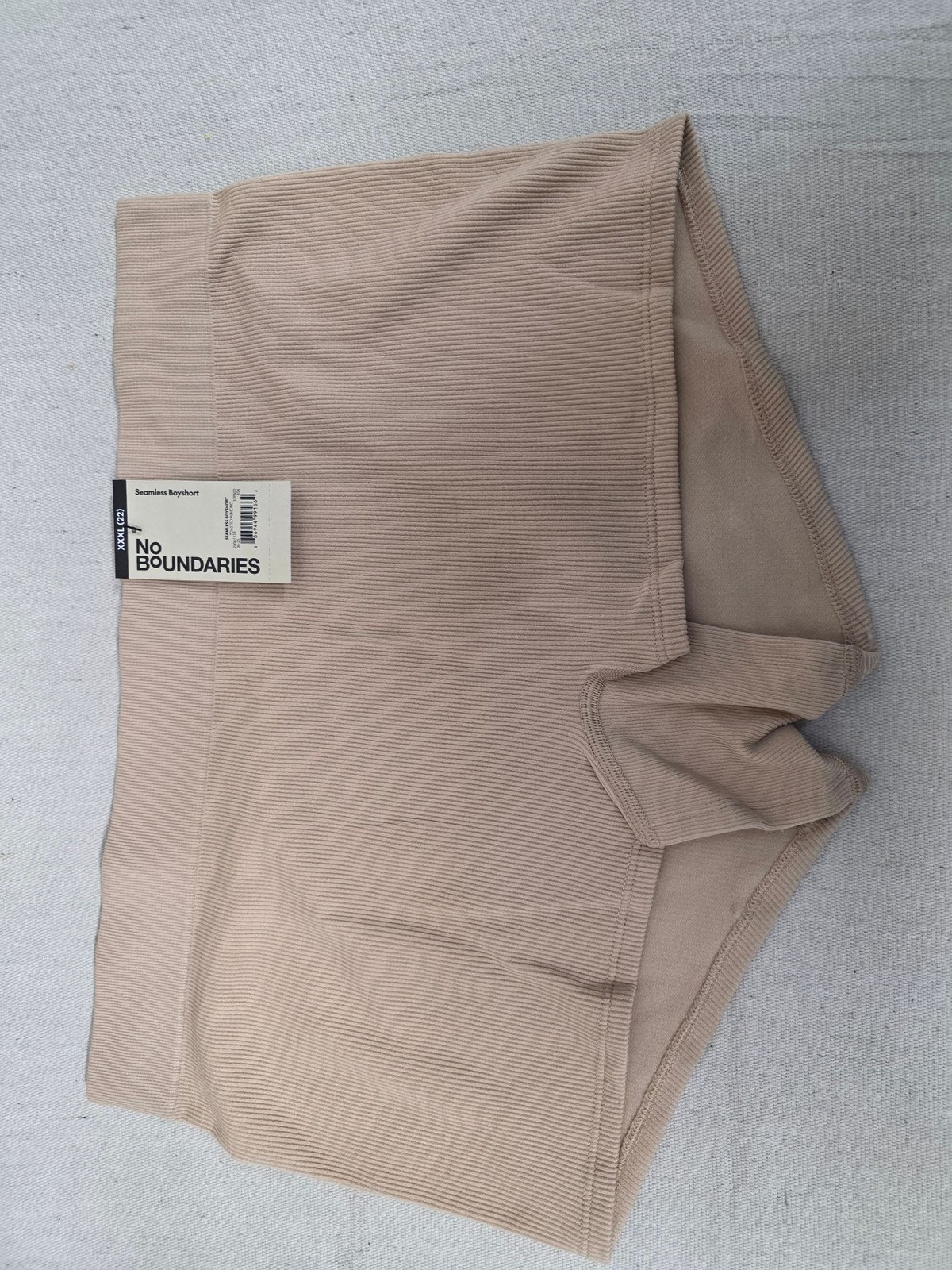 No Boundaries Panties Lot of 3 XXXL 22 Hipster Lace Boyshort Black Tan NWT