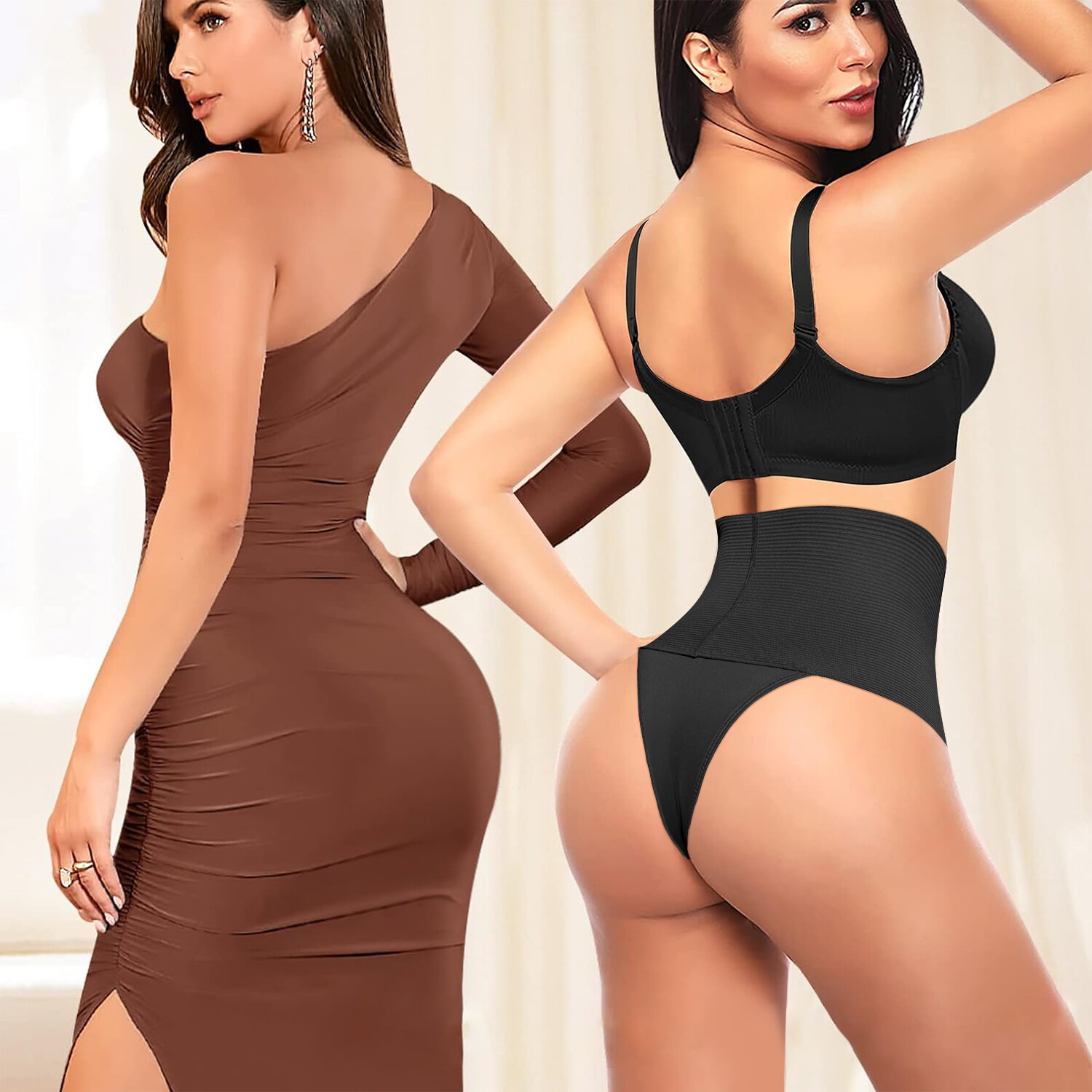 Womens Tummy Control High Waist Body Shaper Shorts Girdle Shapewear Slim Panties
