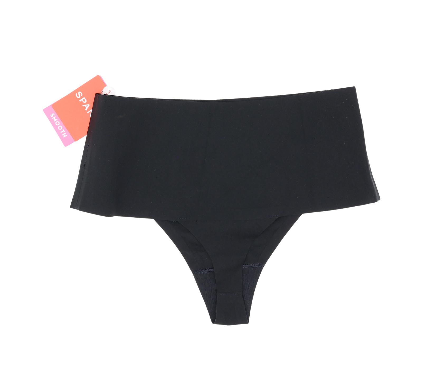 SPANX smooth Undie-tectable Thong- Invisible No Show Very Black – Small