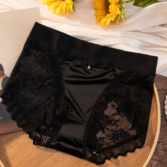 1/6 Pack Lot Womens Lace Satin Panties Brief Seamless Underwear Lingeries Undies