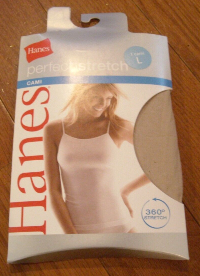 Hanes Perfect Stretch Cami – Package of 1 – Pick Size & Color – NEW!
