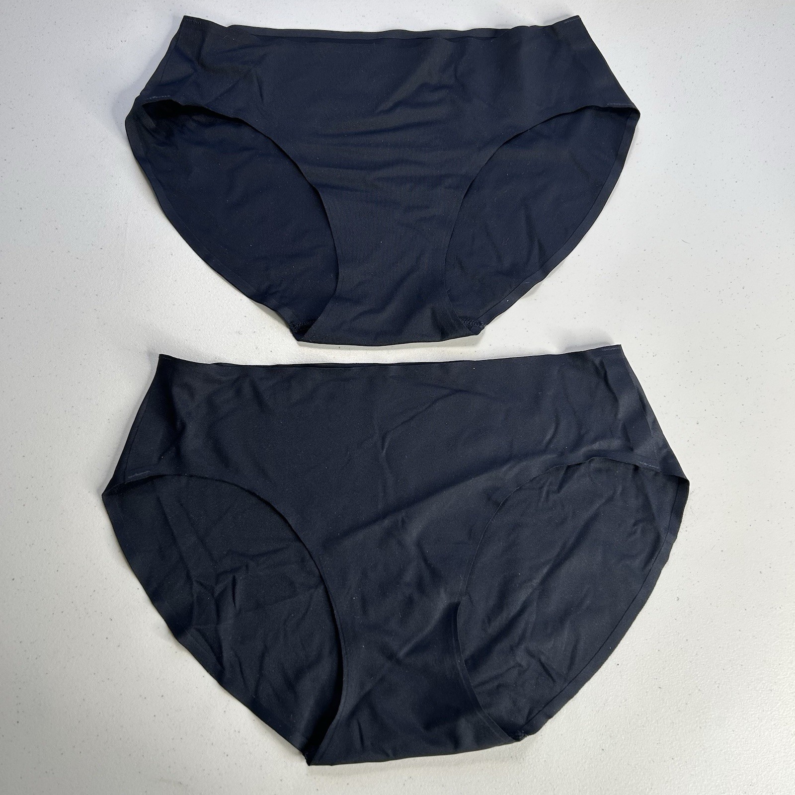 Members Mark Womens Hipsters 2 Pack Black Size S Small