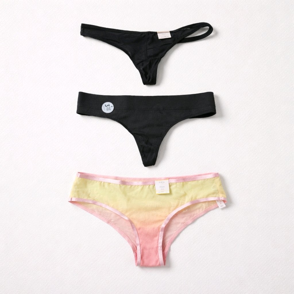 Ladies Variety Panties, 3pk, Sz Medium, Brand New, Intimates, Thong, Cheeky