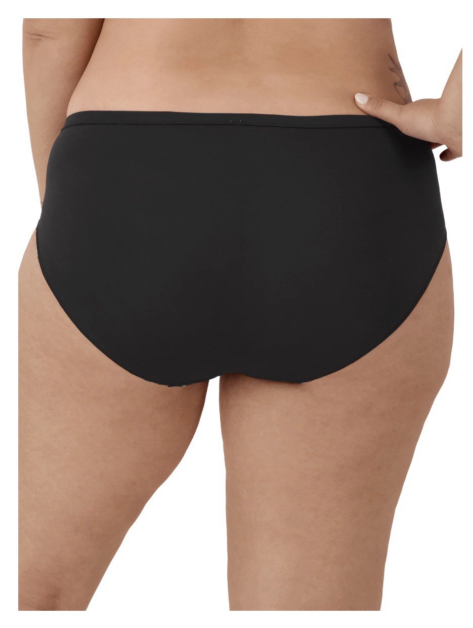 5-Pack HANES Just My Size Women’s 13/5X Hipsters Mesh Tagless Underwear JMS