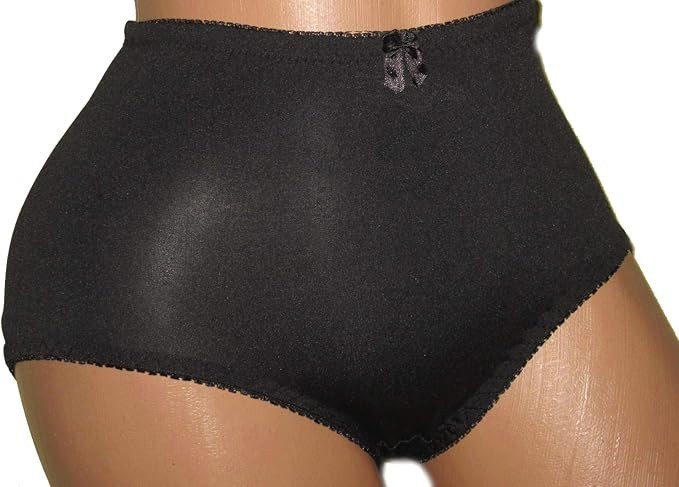 Women’s 6 Pack High Waist Cool Various Feel Lace Brief Underwear Panties S-5XL