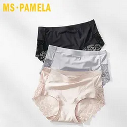 Plus Size Panty – M-4XL 6Solid Color Cotton Panties Sexy Women Briefs Underwear