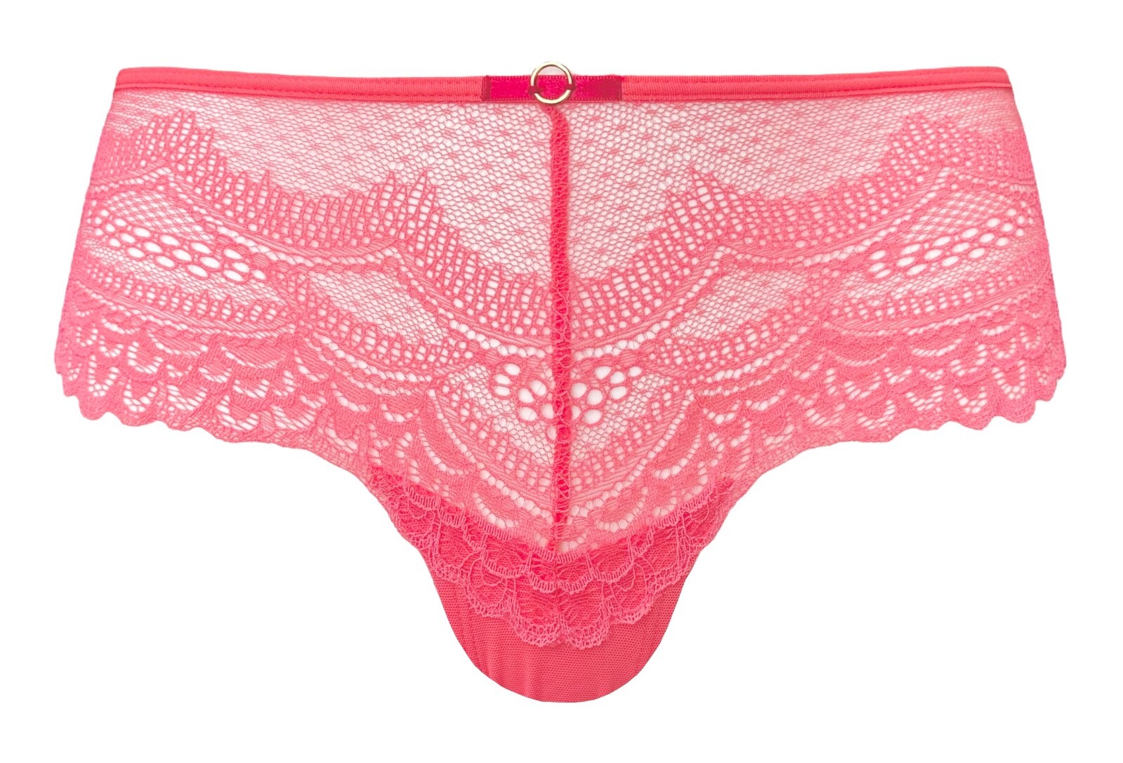Triumph transparent hipster brief Lola hip 36 campari orange New