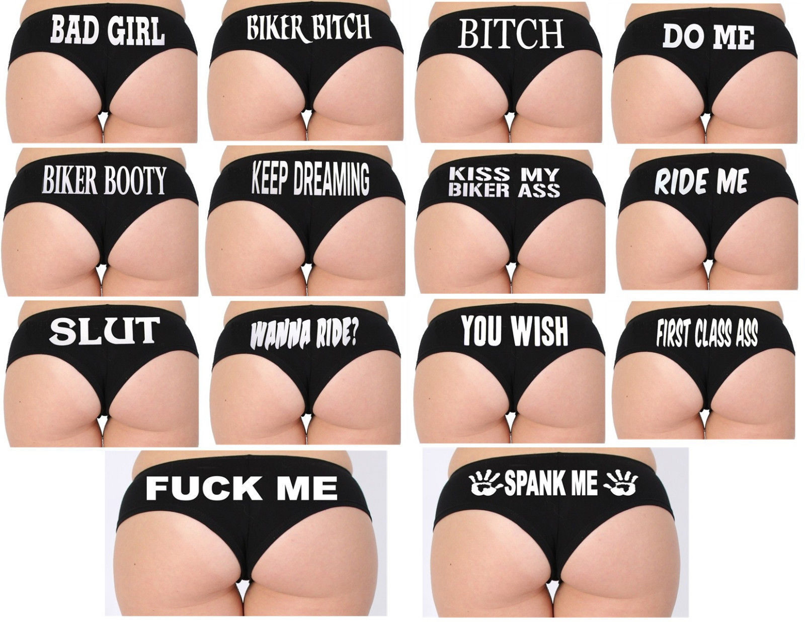 Women’s Hot Sexy Boy Shorts Sexy Lingerie Panties black