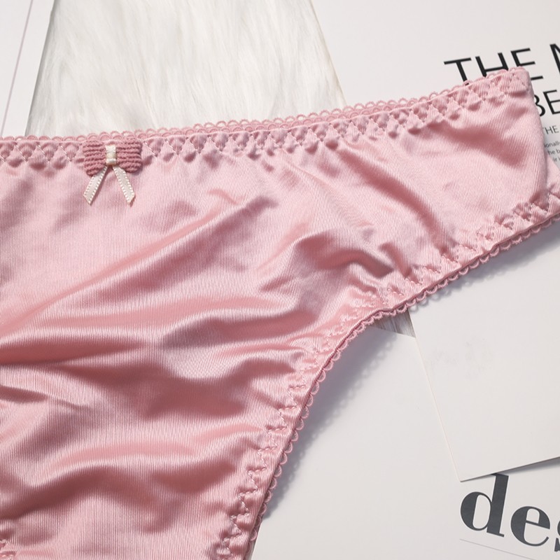Pack Of 4 Sexy Ladies Womens Silky Satin Panties Underwear Bikini Brief Lingerie