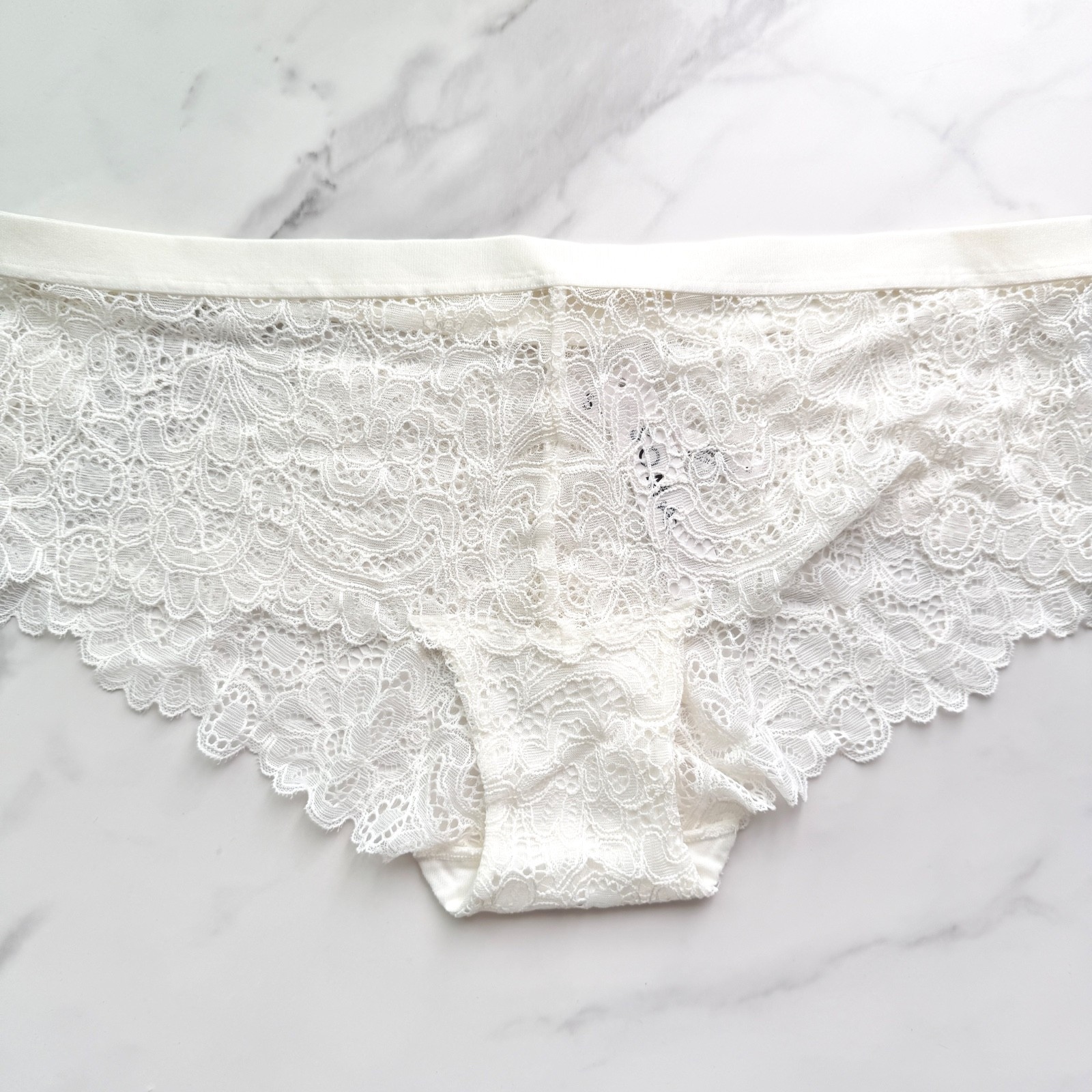 Soma Hipster With Lace Panty Ivory Size S/M/XL