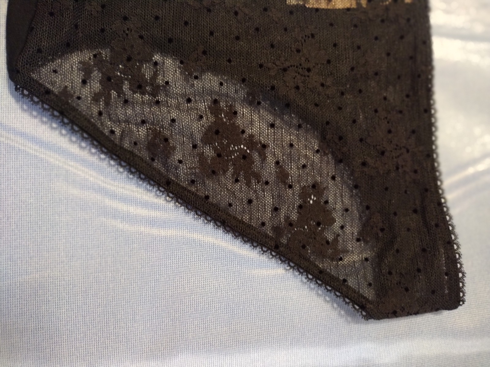 Victoria’s Secret Bikini Jersey Black Stretch Panty Size M / M 170/72A BNWT