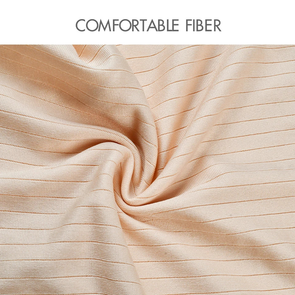 High Waist Cotton Panties Plus Size Women Full Coverage Breathable 8 Pcs
