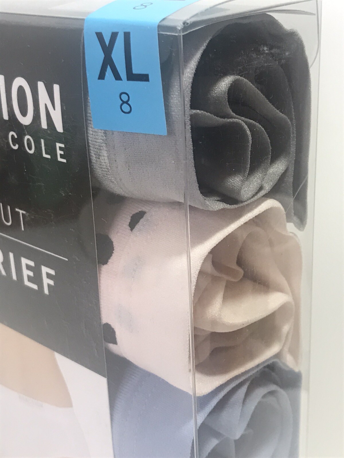 Reaction Kenneth Cole 6 Cotton Women’s Fashion Pack Hi-Cut Brief Underwear