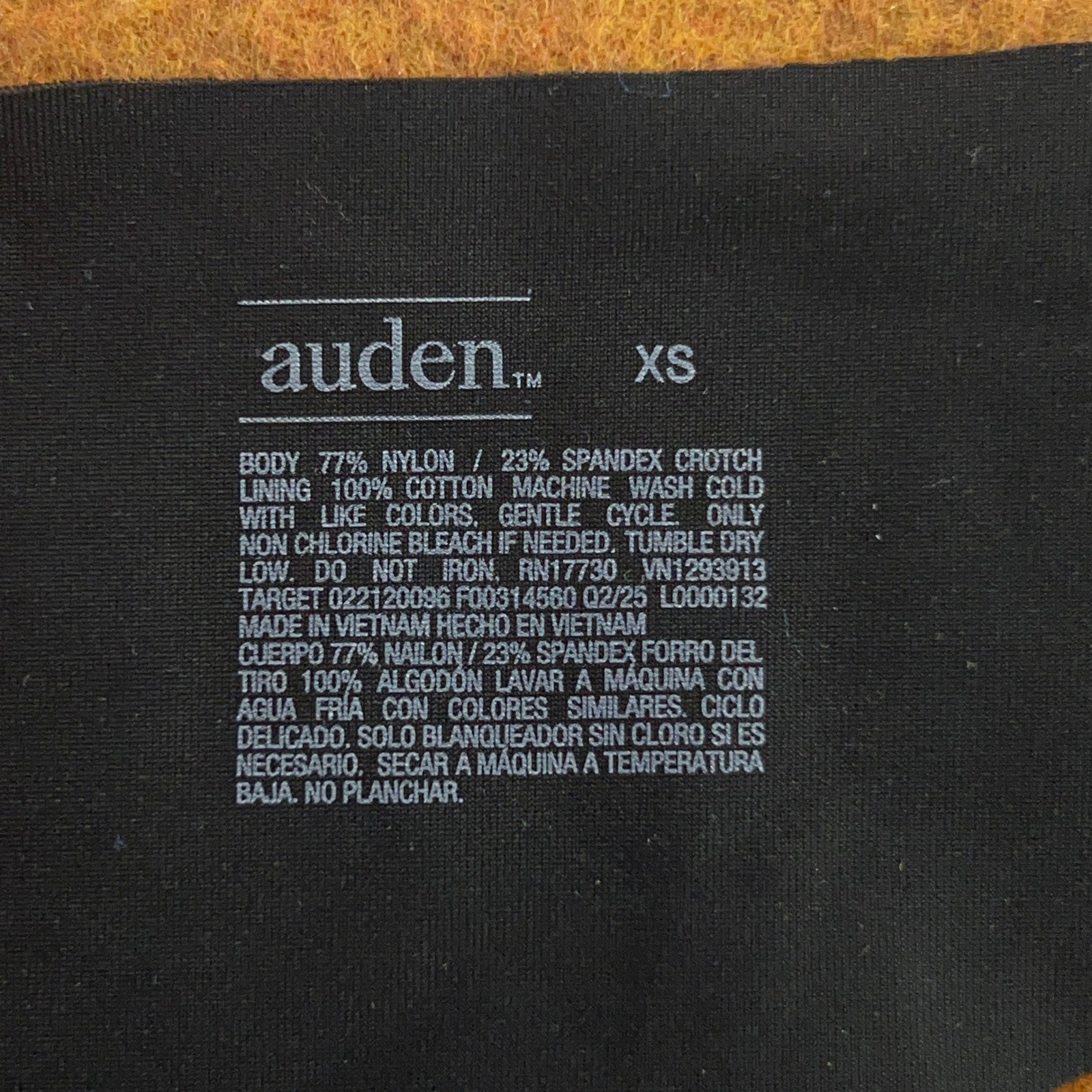 Auden Womens XS Multi Striped Solid Laser Cut Seamless Thong Panty 4 Pack New