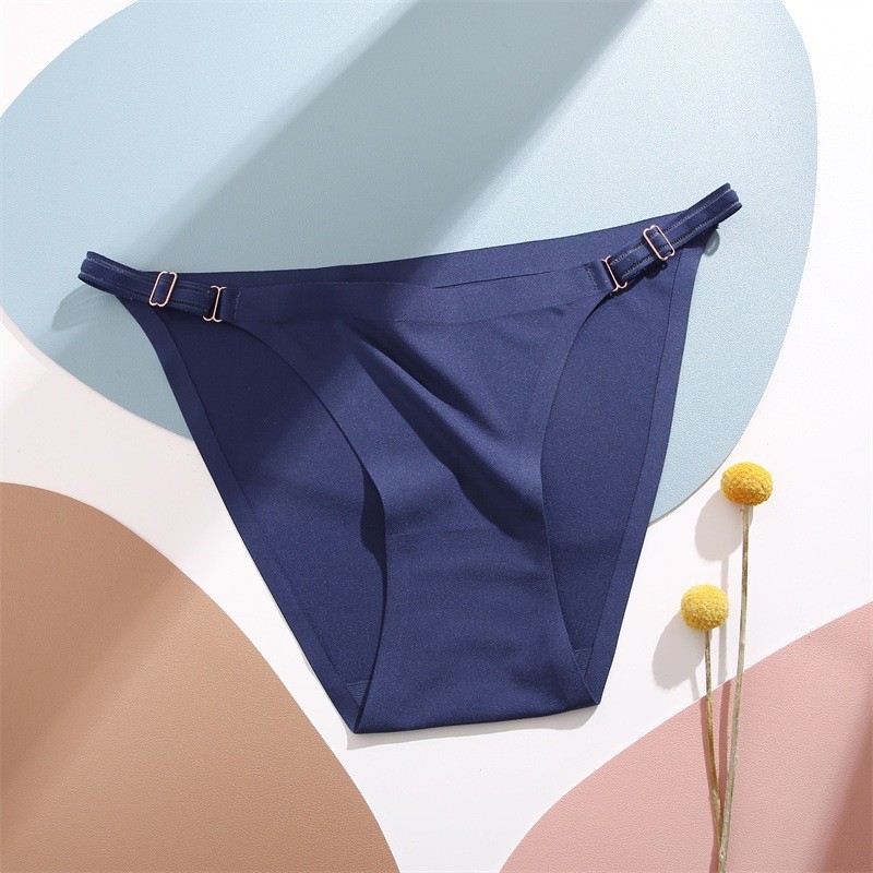 6-Pack Womens Adjustable Underwear No Show String Bikini High Cut Cheeky Panties