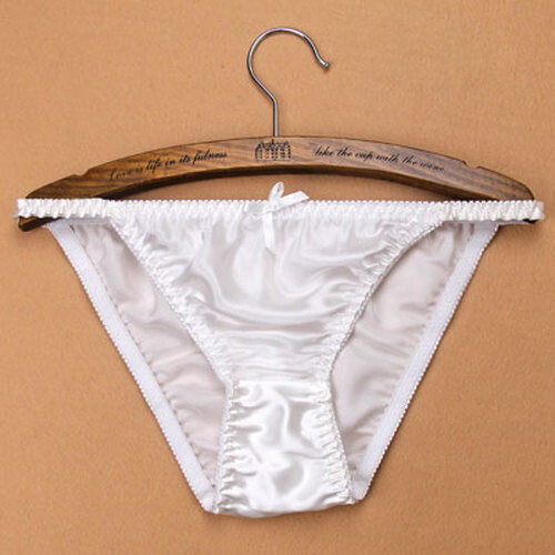 Womens Summer Bikinis Panties 100% Silk Underwear Knicker New Arrival M L XL XXL