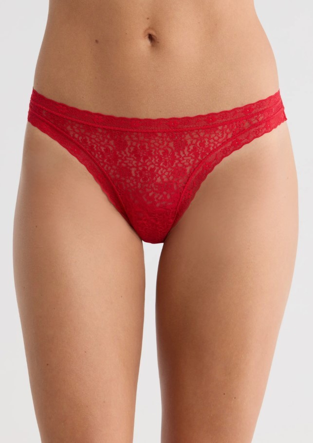 NORDSTROM 7-Pack Days of the Week Thongs X-Large, RED PURPLE BLUE MULTI