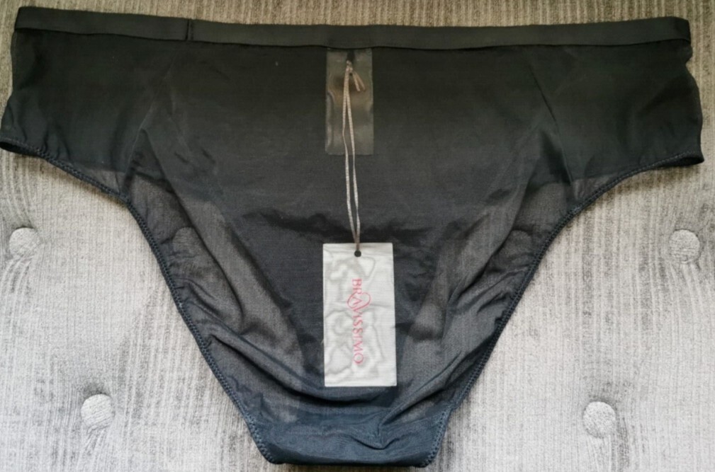 Bravissimo Nora Black Briefs Size 2XL Which Is UK 18
