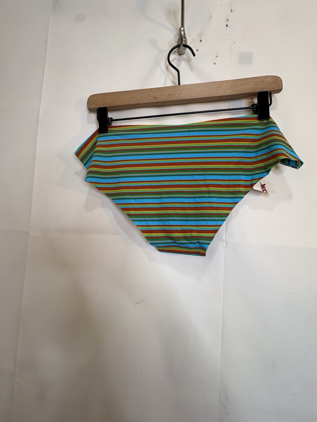 Women’s Size XL Striped Multicolored Hipster Lingerie Underwear